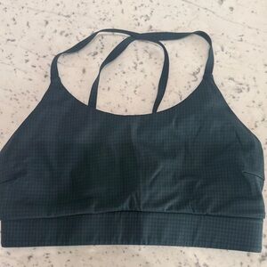 Women’s Strappy Seamless Sports Bra - Teal Blue